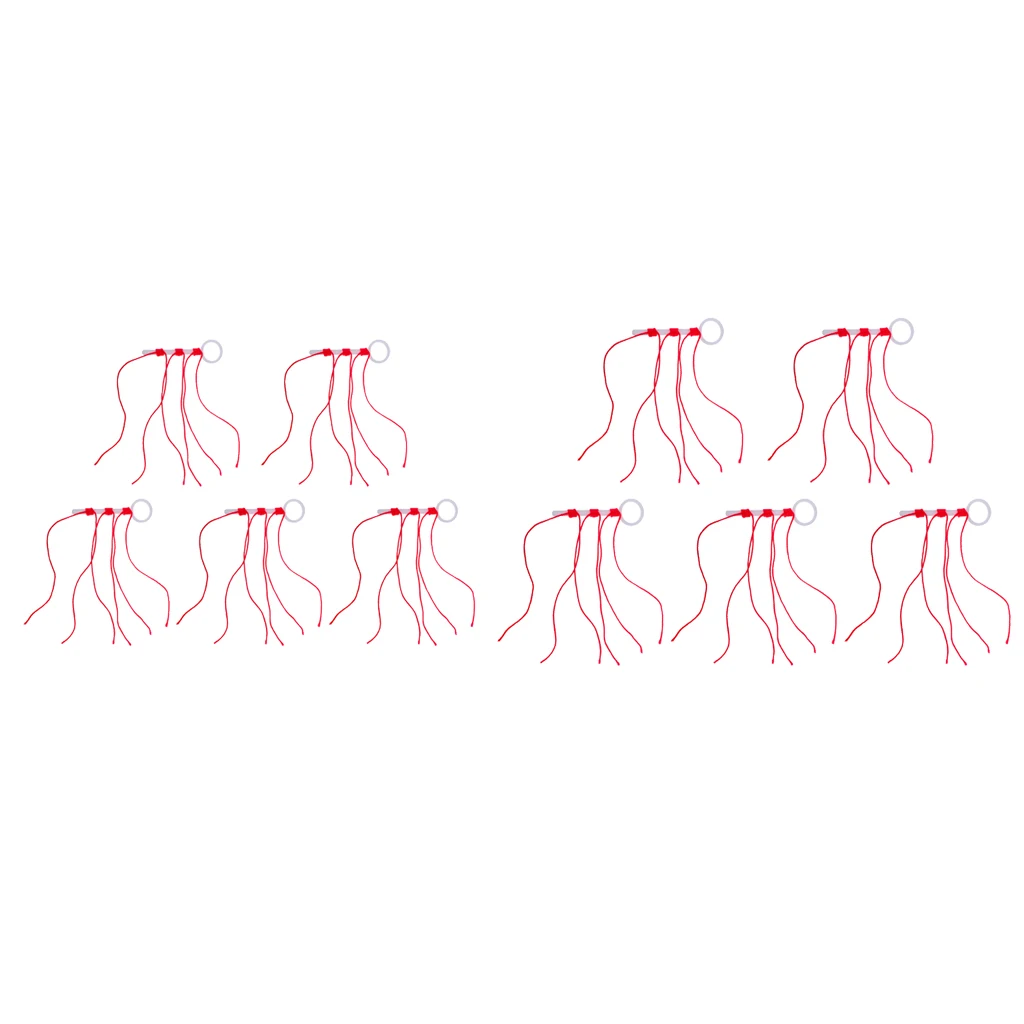 Perfeclan 10pcs Slip Knot Looper Bobber Stop Fishing Tackle for Rock Fishing Perfeclan 10pcs Slip Knot Looper Bobber Stop Fishing Tackle for Rock Fishing