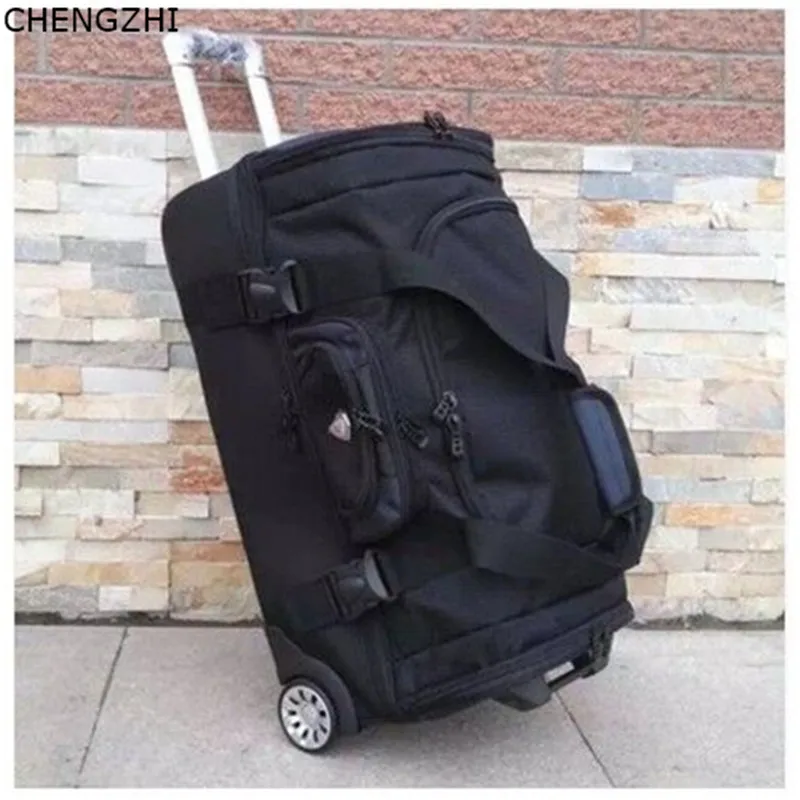 CHENGZHI 27"32" inch large capacity rolling luggage spinner men travel trolley bags with wheels