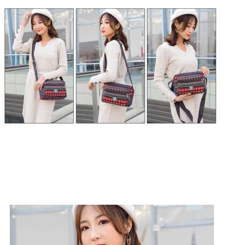 bag bags women shoulder crossbody bag canvas vintage women's handbags purses (10)