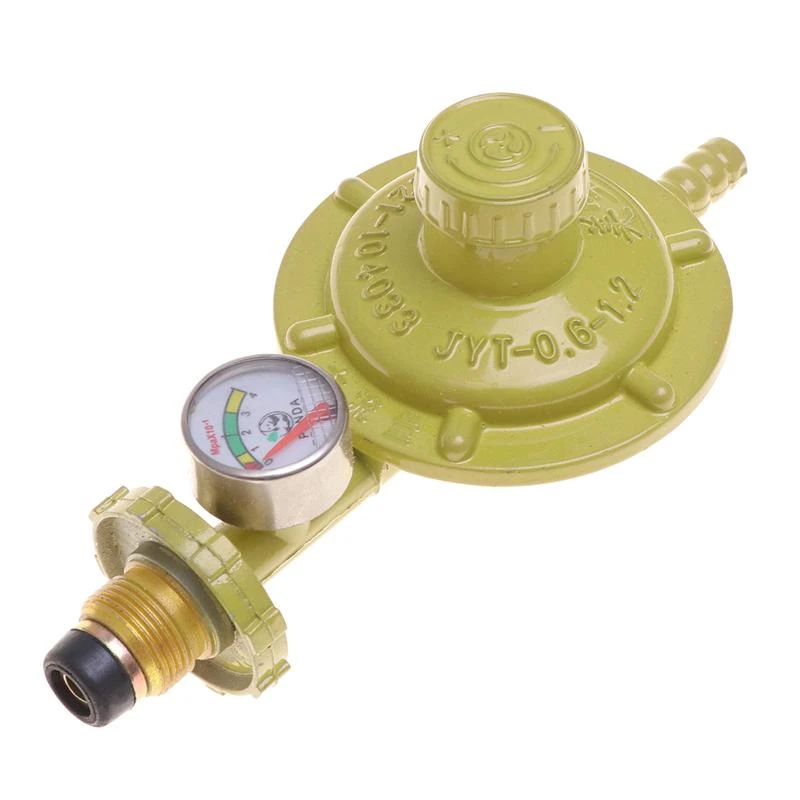 Propane Gas Regulator With Pressure Gauge Manometer Level Gauge For Bbq