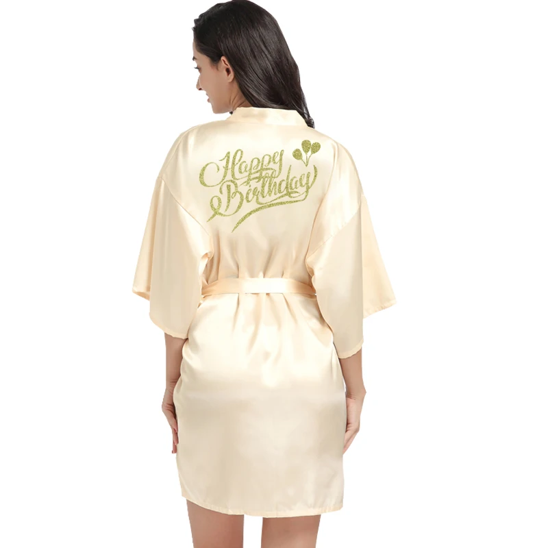 香槟色 happy birthday  金色