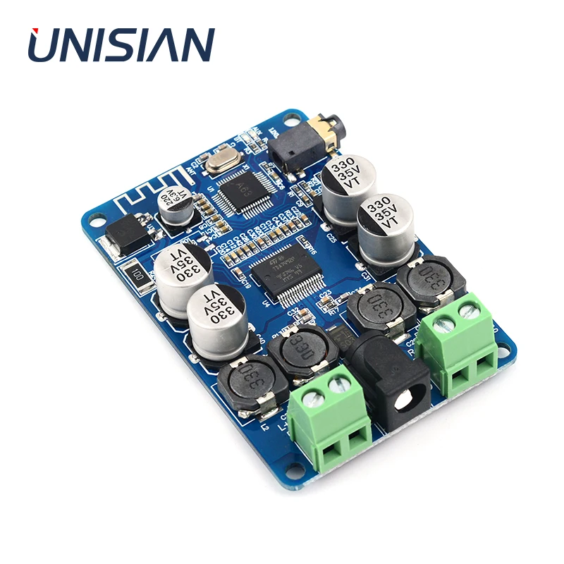 Усилитель звука UNISIAN TDA7492 Bluetooth плата 2 0 канала усилитель мощности Plafond Speaker 2x25 Вт