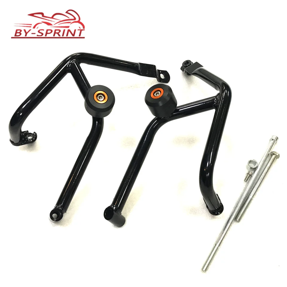 Обувь для езды на мотоцикле KTM DUKE 250 DUKE 390 250 390 2013- оранжевый бампер Защита двигателя мотоцикла аварии бары слайдер протектор