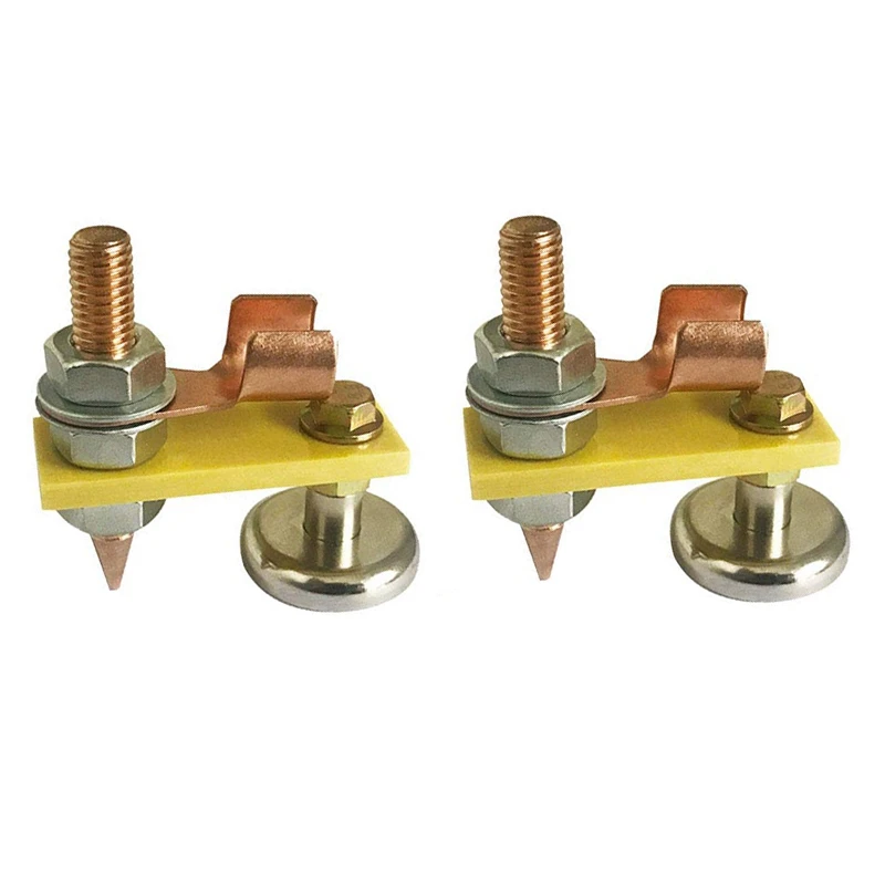 2Pcs Car Degreaser Accessories Ground Points Dent Repair Spare Parts Stud Welding Machine Grounding Connector Body |