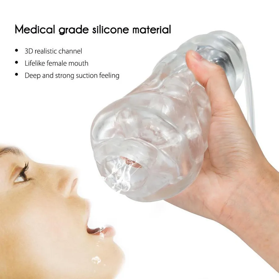 Секс игрушки для мужчин Минет секс вибрирующие орального секса силиконовый