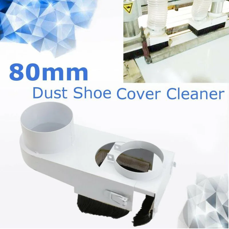 

For CNC Router Engrave Milling Tool Metal 80mm Spindle Dust Shoe Cover Cleaners