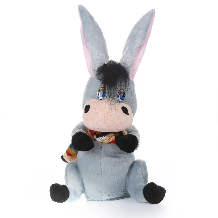 

Cross Border Product. Electric Little Donkey Rotating Dancing Singing Electric Plush Toys Talk Will Move the Donkey