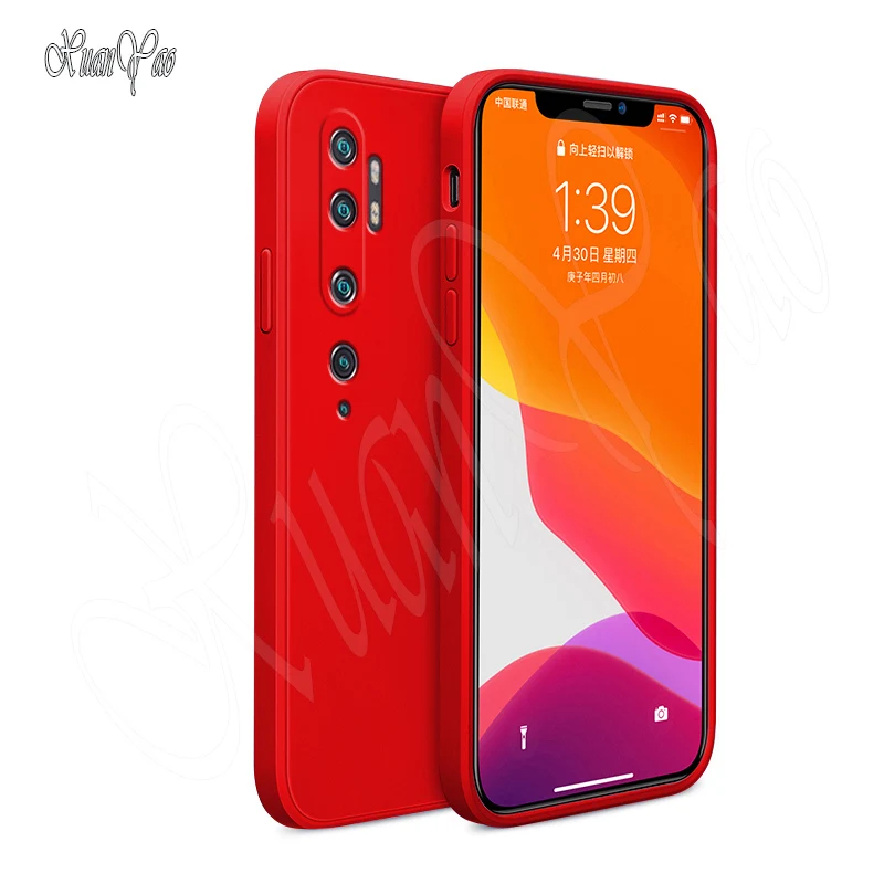 Note 10 Lite-Hülle, XUANYAO, Luxus-Silikon-Coque für Xiaomi Mi Note 10 Pro, Hülle, ultradünn, weich, stoßfest, Mi_voghion.com