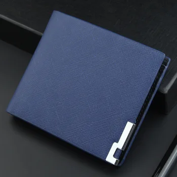 

New men's wallet brand high quality short Wallets for Men with Coin Pocket Wallet ID Card Holder Purse Clutch carteira masculina