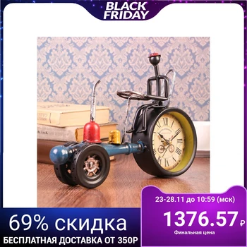 

Table clock "Steam auto" in LOFT style, 27x20x4 cm 3953759