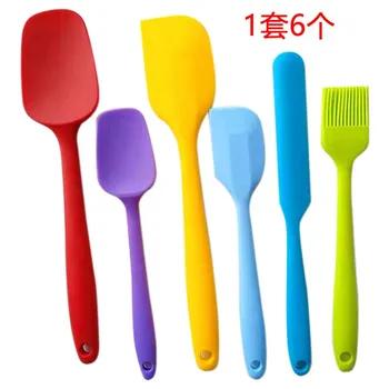 

Silicone Pastry Spatula, Set of 6 Heat Resistant Silicone Kitchen Spatula for Pastry Spatula Cooking, Spatula Spoon, Ant