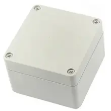 Водонепроницаемый пластиковый герметичный электрический распределительный Закрытый бокс 83 мм x 81 мм x 56 мм