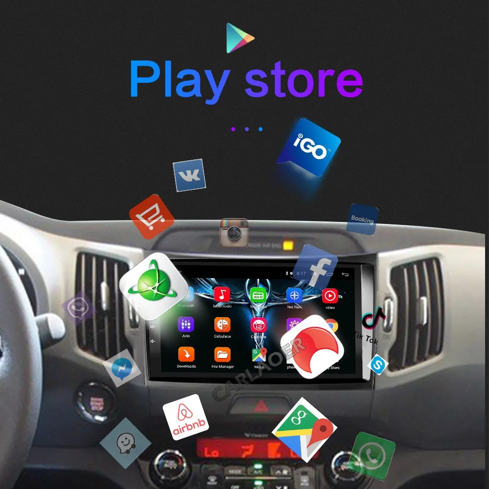 Для KIA Sportage 2010 2011 2012 2013 2014 2015 2016 2Din автомобильный Android Радио мультимедийный плеер 2
