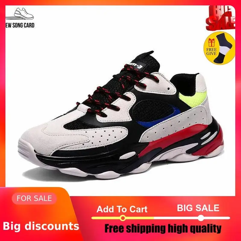 2019 Men Shoes for Outdoor Sports Shoes sports casual men's shoes men women couples mesh shoes non-slip breathable sneakers