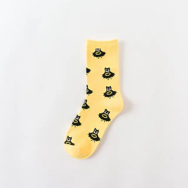 Disney anime socks Avengers Marvel cartoon figure Iron Man Captain America Hulk Thor casual high socks xxx boys and girls socks 14