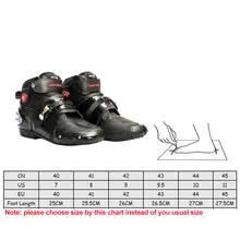 Brand Pro biker Motorcycle Riding Breathable Boots Moto Motocross Ankle Motorbike Biker Touring Bots Shoes for