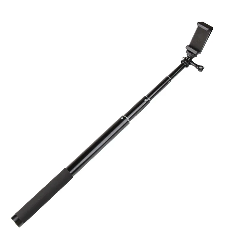 Раздвижная селфи палка 1 5 м монопод с отверстием для винта 1/4 дюйма GoPro Hero 7 6 4 3 +