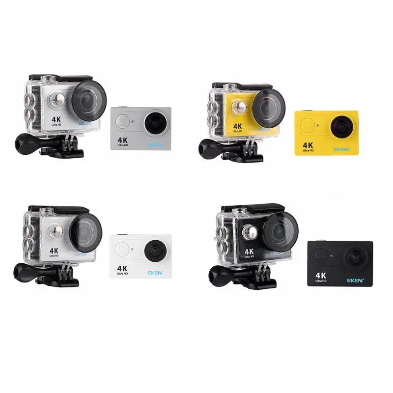 

ALLOYSEED EKEN H9 Action Camera+Battery+Charger+32GB TF Card+Selfie Stick+Chest Belt