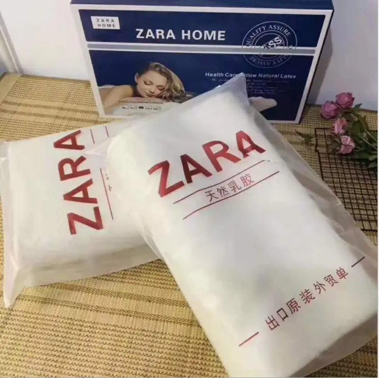 Золотая латексная подушка памяти экспорт оригинальный импортный счет ZR Подушка