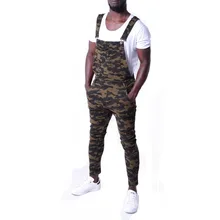 KIOVNO мужские брюки Карго повседневные джинсовые комбинезоны модные камуфляжные джинсы комбинезоны для мужчин размер S-3XL