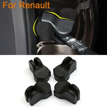 

QCBXYYXH Internal Decoration 4pcs/lot Car styling Door Check Arm Protection Cover For Renault Koleos Door Lock Protective Cover