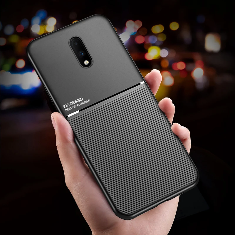 For Oneplus 8 Pro 7/T Soft Slicone Frame Shockproof Case Oneolus 7 7T PU Matte Back Cover | Мобильные телефоны и