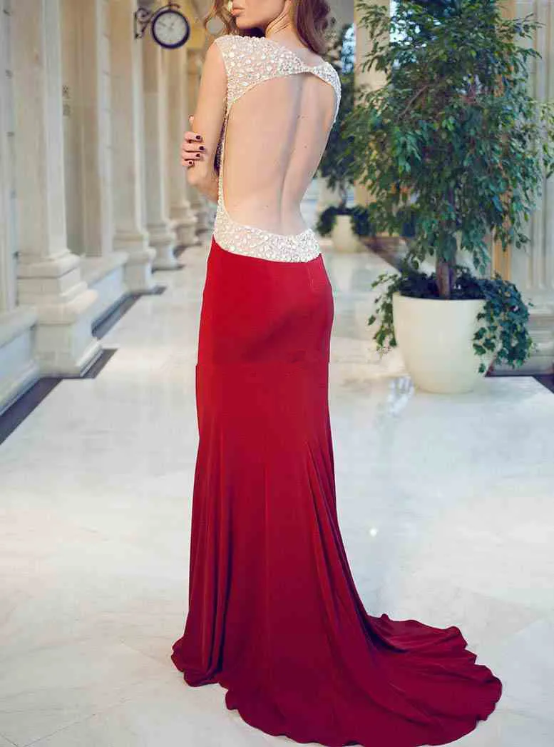 Ткань черного и красного цвета с ручной вышивкой бисером ремни спинки vestido de noiva curtos robe de soiree Мать невесты платья