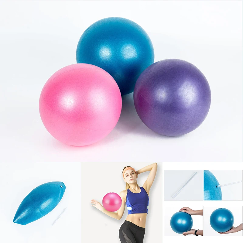 Christmas Gift Box Set Includes Exercise Ball PVC Yoga Birthing Ball /& Yoga Mat