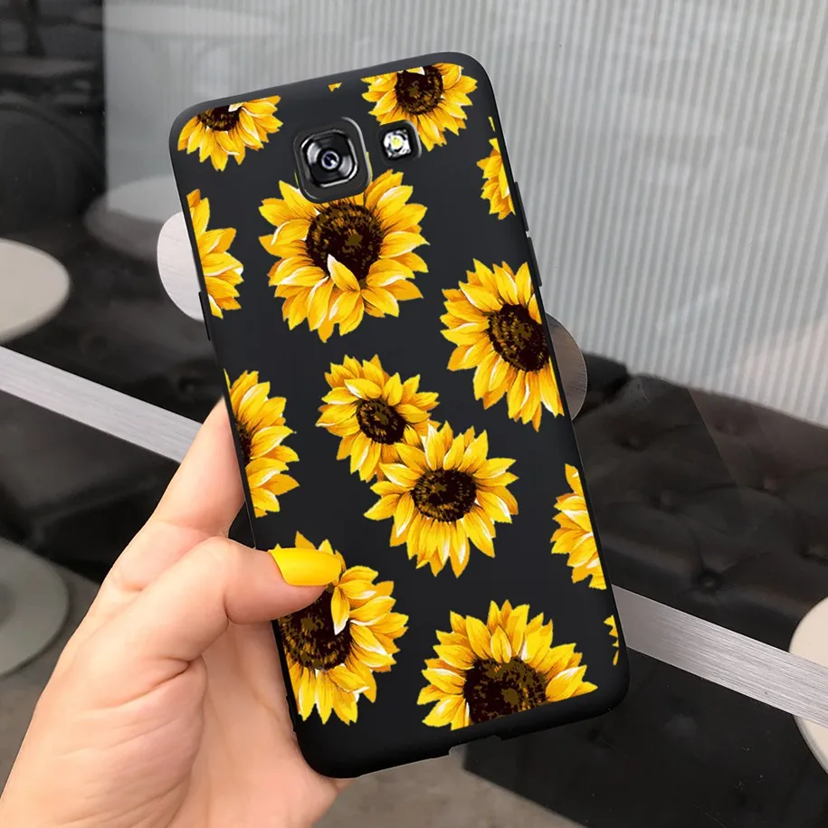 iphone pouch For Samsung J4 Plus Case For Samsung J4 2018 Cover Matte TPU Daisy Phone Case For Samsung Galaxy J4 Plus J4+ J4 2018 Soft Fundas cell phone dry bag Cases & Covers