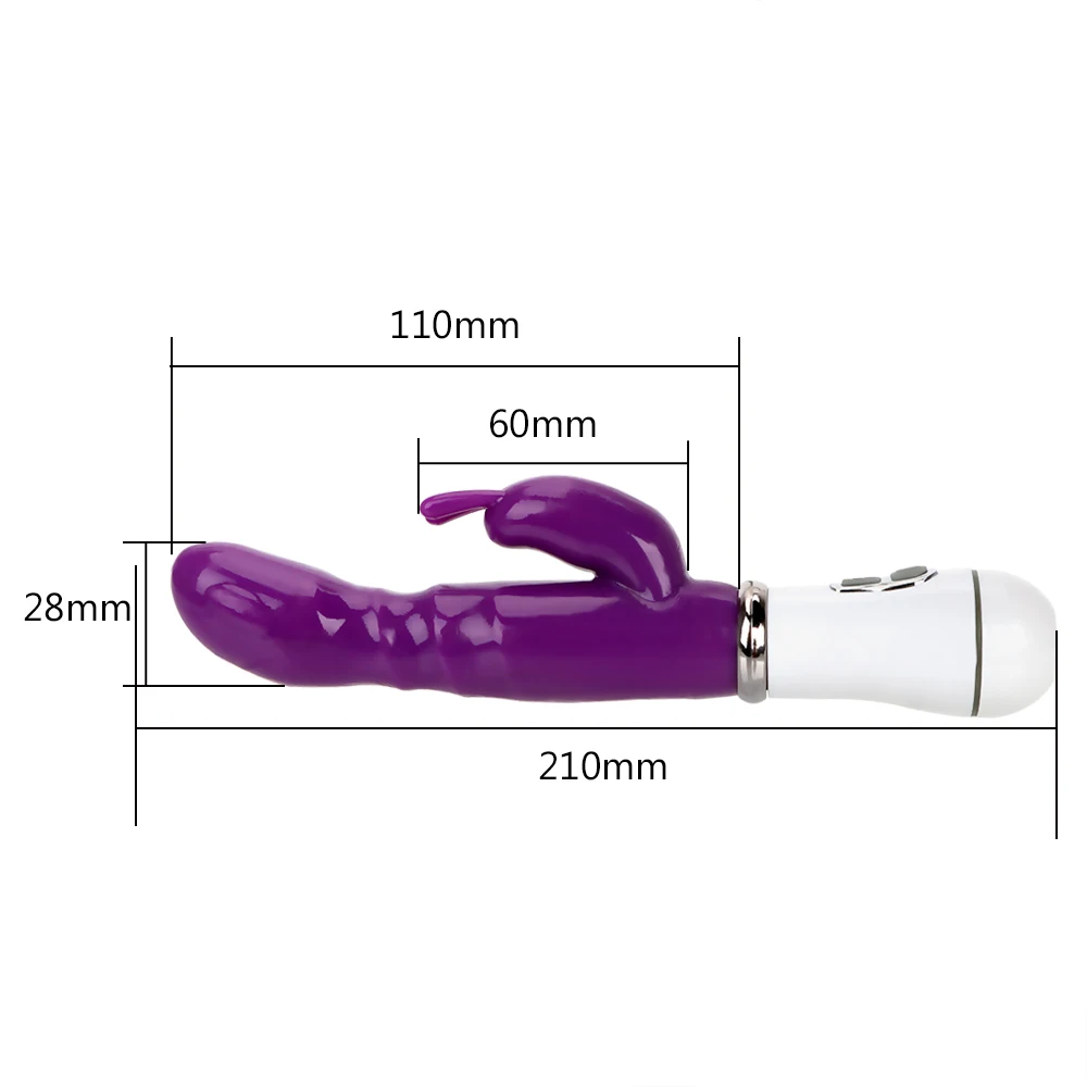 Clitoris Rabbit Vibrator Stimulator Sex Toys For Women Sex Products 12 Vibration Mode Female Masturbator G_voghion.com