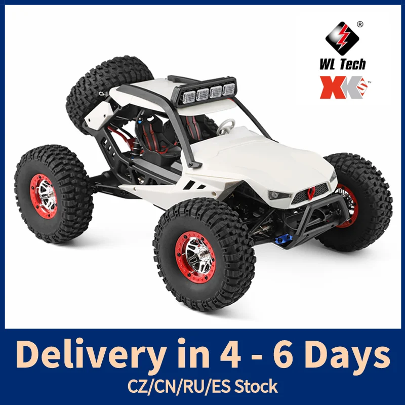 

RC HOBBY WLtoys XK 12429 1:12 RC Car Crawler 40km/h High Speed 2.4G 4WD Electric Car with Head Lights RC Off-Road Car RC Gift
