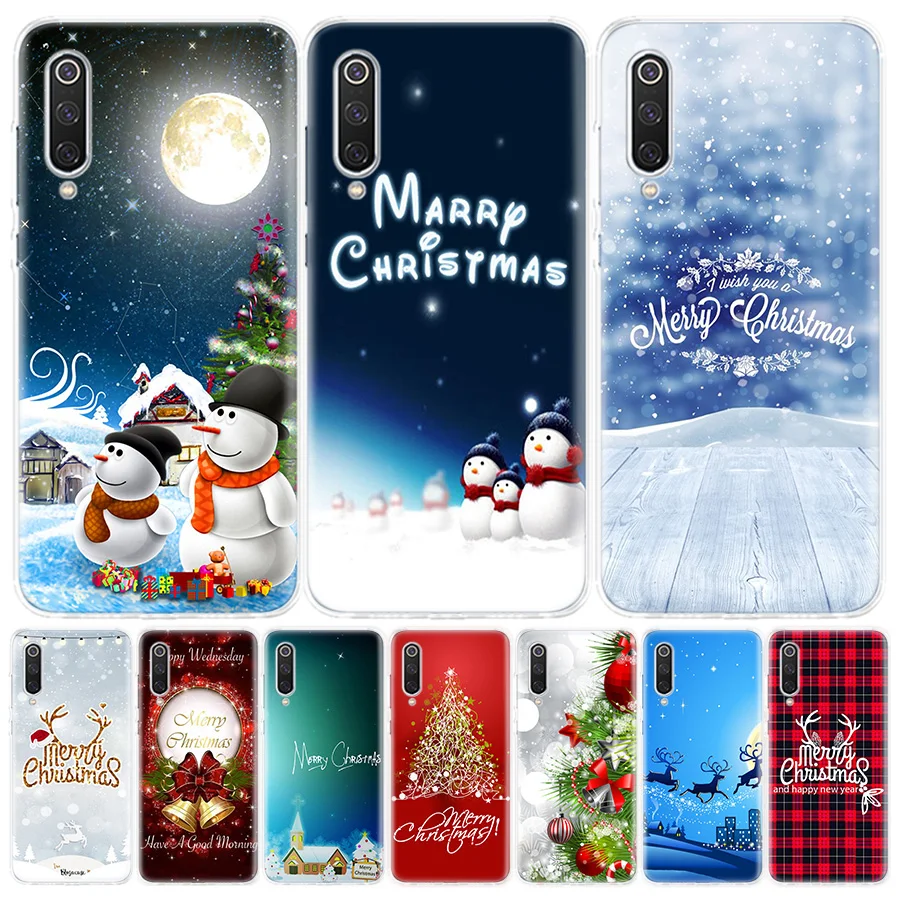 Чехол для телефона с Минни на Рождество и новый год Redmi S2 Note 10 8T 8Pro 8 7 6 5 8A 7A 6A K20 Xiaomi MI