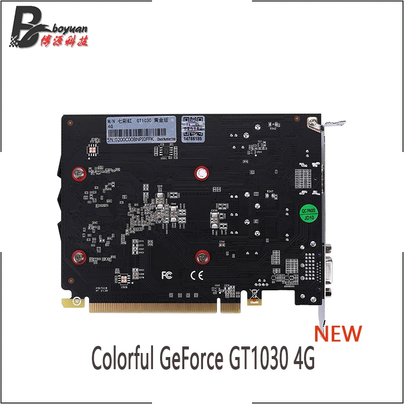best graphics card for gaming pc Colorful GeForce GT1030 4G  GT 1030 14nm 4GB 64 bit NEW video card for gaming pc