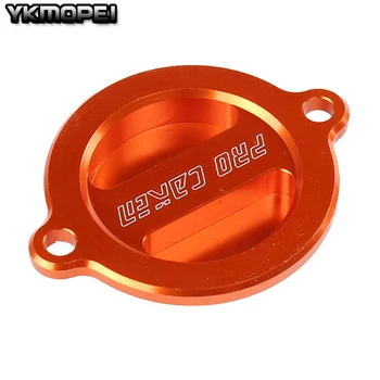 

CNC Billet Oil Filter Cover Cap For KTM SXF XCF EXC-F EXC XCW XCF-W 250 350 450 500 530 Motocross Motorcycles