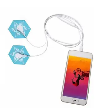 

Mobile Phone Massager No-stimulation Lightweight Relieving Discomfort Electric EMS Therapy Body Muscle Stimulator Massager Pad