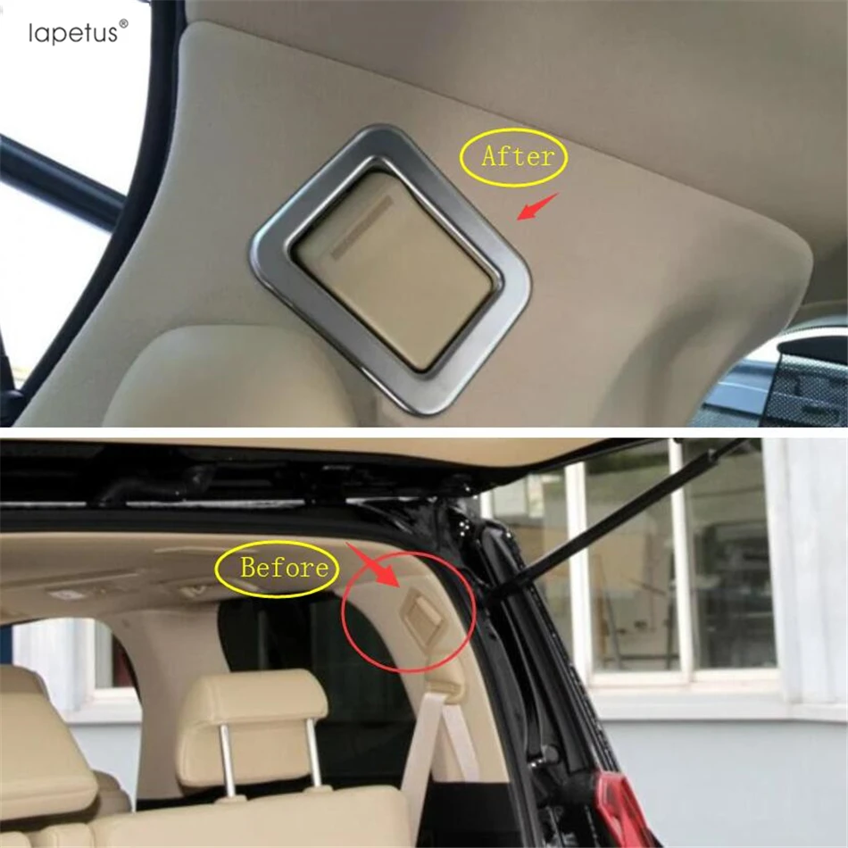 Lapetus аксессуары для Toyota Alphard/Vellfire AH30- Автомобильный багажник заднего сиденья безопасности ремень безопасности молдинг крышка комплект отделка