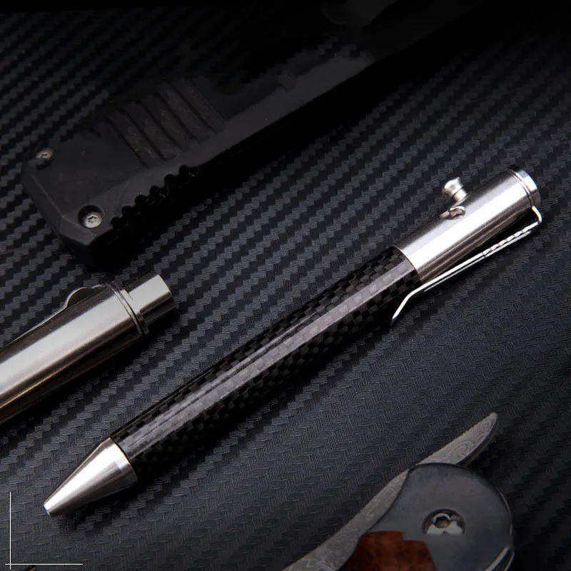 

Тактическая Ручка F16 для самозащиты, аварийный выключатель из углеродного волокна с болтом, инструмент для выживания на открытом воздухе, подарок на Рождество