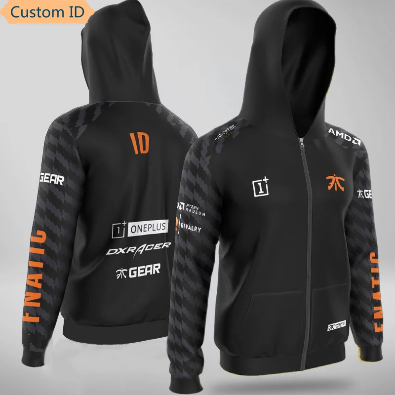 LOL Fnatic E Sports командная форма трикотажная куртка игровая пальто наивысшего
