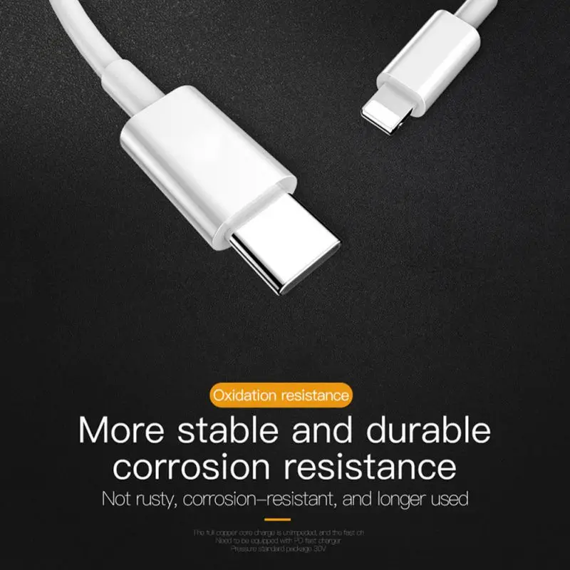 PD USB C кабель для быстрой зарядки прочный кабель type-C для Apple для IPhone для Android 1,2 м