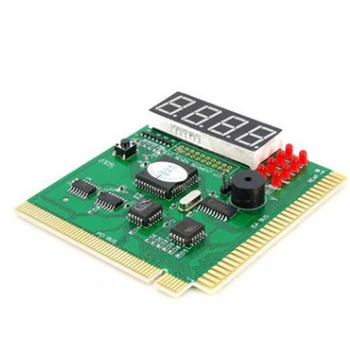 

Post PCI Diagnostic Card Analyzer Led Accessories Easy Use Tool PC Desktop Computer Detect Test Multi Use Motherboard Debug