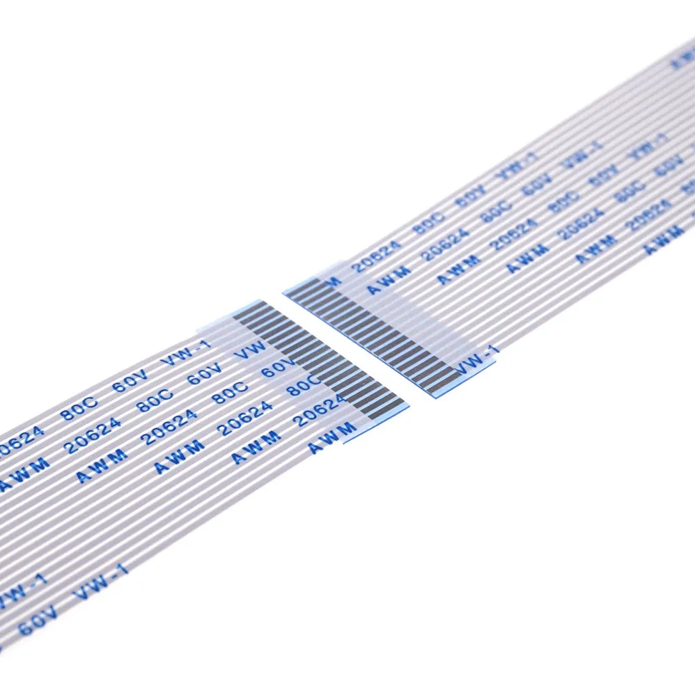 100pcs Flexible Flat Cable FFC 20 PIN 1.0 mm pitch same ends Length 40