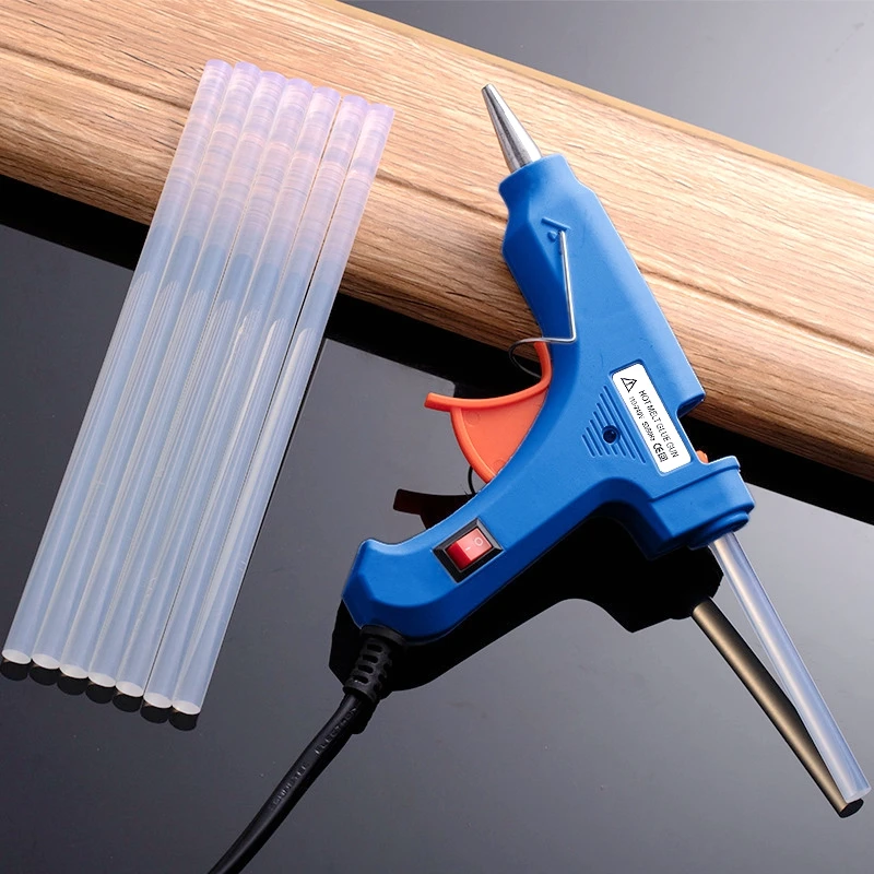 ReadStar Hot Melt Glue Gun with 7mm*100m Glue Sticks 20W Electric Mini Household Heat Thermo Tool Industrial Repair Tools Gun