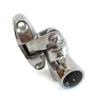 

Deck Seat Hinge With 90 Degree Two-way Sliding Cap Set Awning Umbrella Tube Connection Fixing Joint Marine