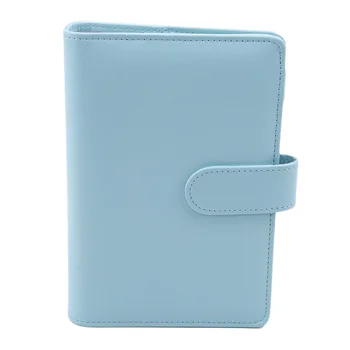 

A6 Diary PU Leather Binder Stationery Students Office Notebook Cover Agenda Portable School Planner Lightweight Loose Leaf