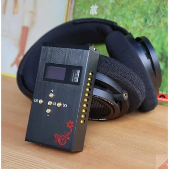 

LUSYA 6021 tube bile AK4493 /4490 USB DAC OTG portable tube headphone amplifier 192K 32bit DSD lossless portable player T0363