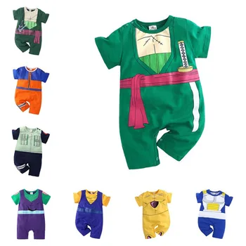 

Anime Clothes 0-24M Summer Newborn Baby Boys Rompers Cotton Boy Romper Short Sleeve Onesie little Infant Jumpsuits baby Costume