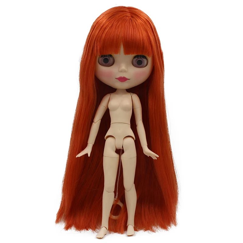 Обнаженная кукла подобный Блит BJD кукла, индивидуальный лак куклы может быть изменен макияж и платье от DIY, 12 дюймов мяч шарнирные куклы - Цвет: NO.51