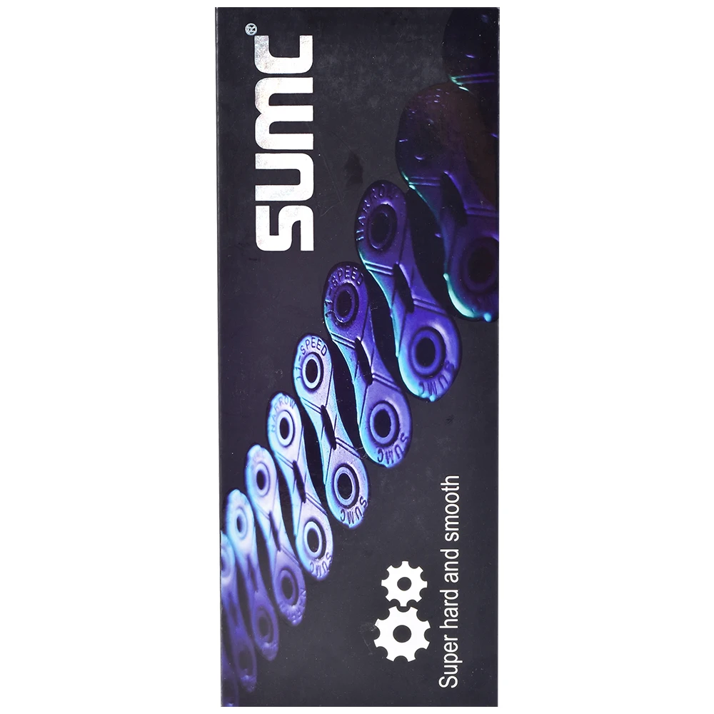 SUMC Bicycle Chain Rainbow Mountain Bike Road Bike Shifting Chain 10 11 12speed For M8000 M6000 M9100 M610 With Missinglink