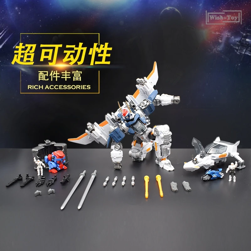 Diaclone трансформационный робот DA01 DA-01 Lost Planet Serie KO Warrior оборудование экшн-фигурка