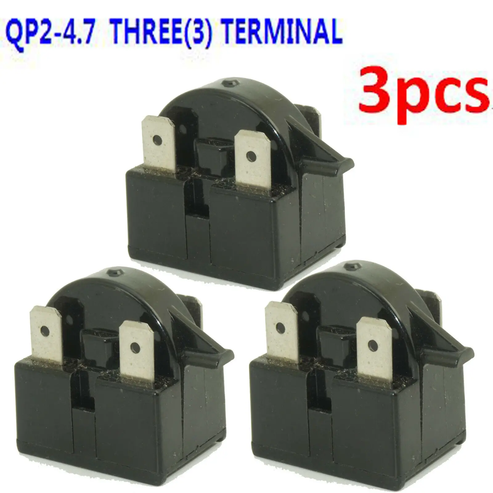 3PCS/LOT PTC Compressor Start Relay QP2 4R7 For Ohm EdgeStar Danby